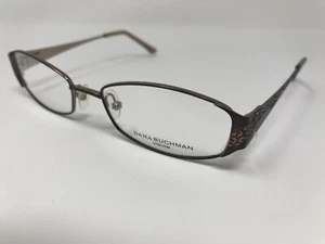 Dana Buchman Vision Eyeglasses Womens Leila 52-17-137 Matte Brown HK06 - Picture 1 of 9
