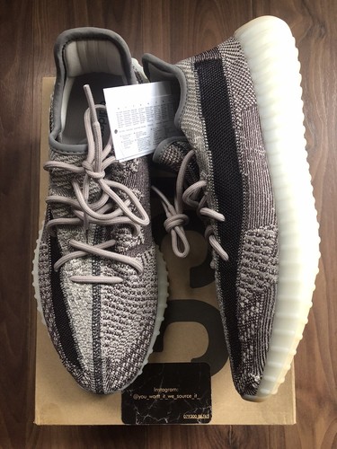 Adidas X Kanye West Yeezy Boost 350 V2 Zyon UK taglia 4 nuove mai indossate