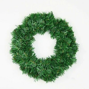 Ghirlanda ghirlanda finto pino cerchio Natale Natale decorazione casa parete porta da appendere - Foto 1 di 3