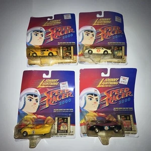 Johnny Lightning Speed Racer 2000 Konvolut 4 verschiedene Autos - Bild 1 von 10