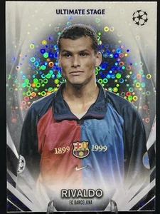 RIVALDO 2023-24 Topps Cromo UEFA UCL Ultimate Stage #USC-14 FC Barcelona - Imagen 1 de 2