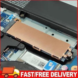 Kupfer M.2 SSD Kühlkörper Kühler mit Thermal Silikon Pad für Laptop - Zdjęcie 1 z 18