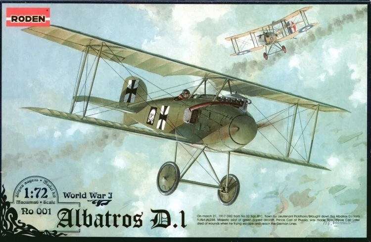 ALBATROS D.I 1/72 RODEN - Immagine 1 di 1