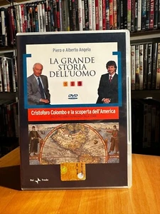 LA GRANDE STORIA DELL'UOMO 14 CRISTOFORO COLOMBO E LA SCOPERTA DELL'AMERICA DVD - Picture 1 of 3