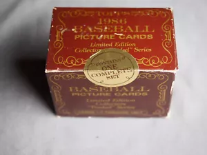 1986 Topps Traded Tiffany Baseball Complete Set FACTORY SEALED Rare - Picture 1 of 20