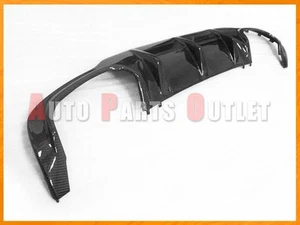 C63AMG Look Carbon Fiber Rear Diffuser Lip For 12-14 M-BENZ C204 C250 C350 Coupe - Picture 1 of 4
