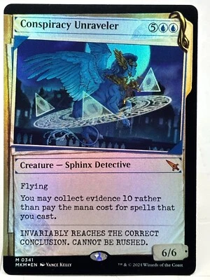 Conspiracy Unraveler NM* FOIL SHOWCASE Murders At Karlov Manor 0341 -UnltdCards - Image 1 of 2