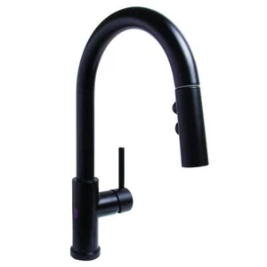 SPEAKMAN SBS-1042-MB Neo Sensor Pull Down Kitchen Faucet - MB, Matte Black - Picture 1 of 1