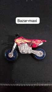 HOT WHEELS-MOTO-ROSSA-GIOCATA-BUONE CONDIZIONI- - Foto 1 di 2