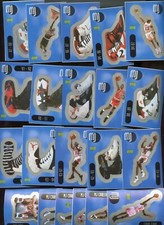 1998 UPPER DECK SET MICHAEL JORDAN BLUE STICKERS NIKE AIR SHOES 1 INSERTS UD SP