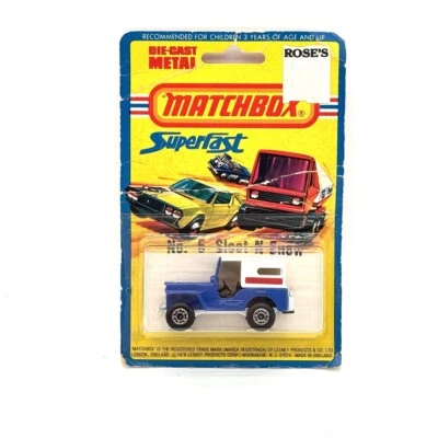 Matchbox Lesney Superfast No. 5 Sleet-N-Snow U.S. Mail Jeep 1976 - NEW - Image 1 of 4