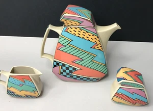 New Tea Service Signed Hafner Vintage Antique Teapot Dinnerware - Picture 1 of 15