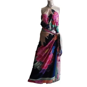SET COSTUME DA BAGNO TRINA TURK SWIM & SPA 3 PEZZI 1 TOP TAGLIA 12 - 1 FONDO TAGLIA 14 - Foto 1 di 15