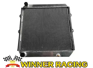 Alloy Radiator For Toyota Land Cruiser LJ70/71/73/77/78 2LTE 2.4TD MT 1990-1993 - Picture 1 of 6