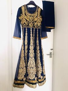 Asian Pakistani Indian Wedding/party Dress Asian Party Dress
