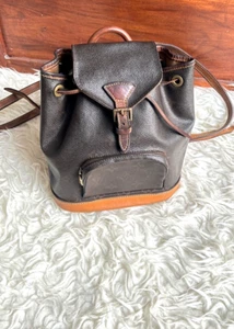 Louis Vuitton Montsouris Backpack Mini Brown Canvas/Leather - Picture 1 of 16