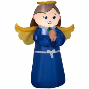 Holiday Time 3.5ft Angel Airblown Inflatable Lighted Christmas Yard Decor - Picture 1 of 5