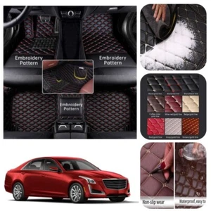 For Hummer H2 H3 Car Floor Mats Luxury Non-slip All Weather Auto Liners Carpets - Imagen 1 de 24