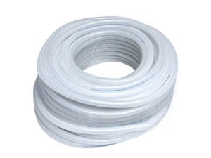 HPS High Temp 3/4" ID (19mm) Reinforced Silicone Heater Hose Clear 25 Feet Roll - Picture 1 of 2