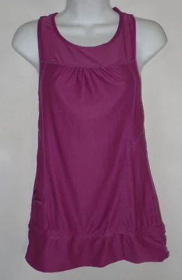 Camiseta sin mangas Athleta para mujer XS púrpura entrenamiento atletismo informal Foto 1 de 4
