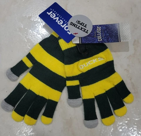 GENUINE COLLEGE PRODUCT DUCKS GLOVES Cover