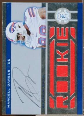 Marcell Dareus JSY AU/499 Rookie Card 2011 Totally Certified #224  - Image 1 of 2