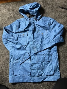Calvin Klein Jeans Blue Rain Coat Men’s Size XL - Picture 1 of 4