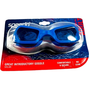Speedo Solar Schwimmbrille für Erwachsene - blau - NEU - Bild 1 von 3