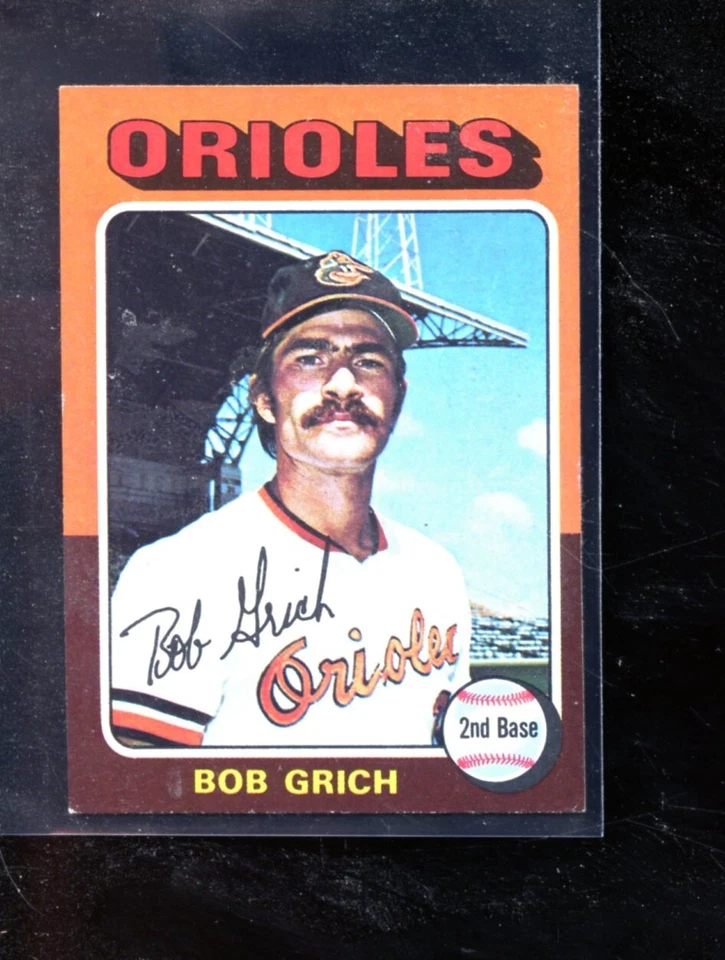 1975 TOPPS MINI #225 BOB GRICH ORIOLES NRMINT E024264 - Image 1 of 1
