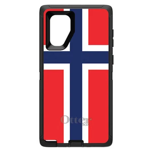OtterBox Defender for Galaxy Note (Choose Model) Norway Flag - Picture 1 of 11