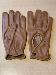 Unisex Echt Lederhandschuhe Autofahrer-Handschuhe Weiche Fahrer Sporthandschuhe - Bild 1 von 8