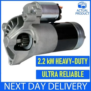 FITS PEUGEOT BOXER/EXPERT/PARTNER 1.8/1.9/2.0/2.2 D/HDi 94-17 NEW STARTER MOTOR - Picture 1 of 2