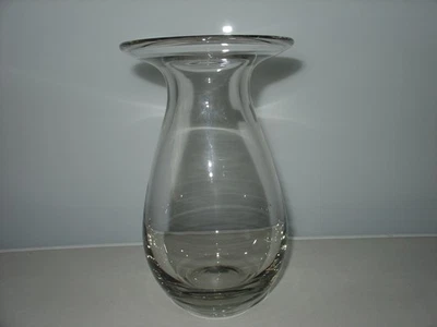 Handgearbeitete Vase Glasvase Dekovase Blumenvase Höhe 22,5cm, mundgeblasen, RAR - Bild 1 von 4