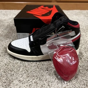 Jugend Air Jordan 1 Retro High OG GS schwarz Fitnessstudio rot Segel 575441 061 Größe 5,5 Y - Bild 1 von 7