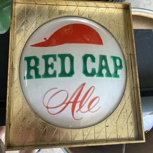Vintage Red Cap Ale Lighted Sign !! - Picture 1 of 7