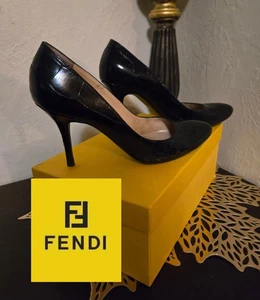 Autentiche POMPE COCCODRILLO FENDI 8 negli USA, con scatola originale  - Foto 1 di 21