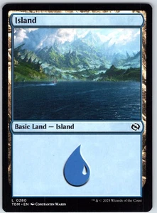 Island (0280) L Tarkir: Dragonstorm Normal 280 LP - Picture 1 of 2