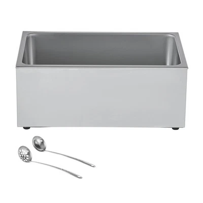 Uimoso Commercial Countertop Food Warmer Buffet Bain Marie 1200W Steam Table - Image 1 of 4