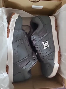 Zapato de trabajo DC Work Crew para hombre Stag Composite Toe EH gris/goma -320188 (c34) - Imagen 1 de 19