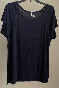 Lyss Loo Damen 1X Schwarz Top - Bild 1 von 4