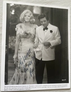 Peter Falk d.2011 signiert Vintage 1976 schwarz weiß 8x10 Pressefoto Columbo Schauspieler - Bild 1 von 3