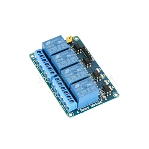 Relaisplatinenmodul 4 Kanal optoisoliert 10A 250V Arduino Shield 12V DC - Bild 1 von 1