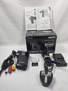 Sanyo Xacti VPC-CG10 10MP Camcorder - Tested - Boxed - Battery & Charger, 4GB SD - Picture 1 of 9