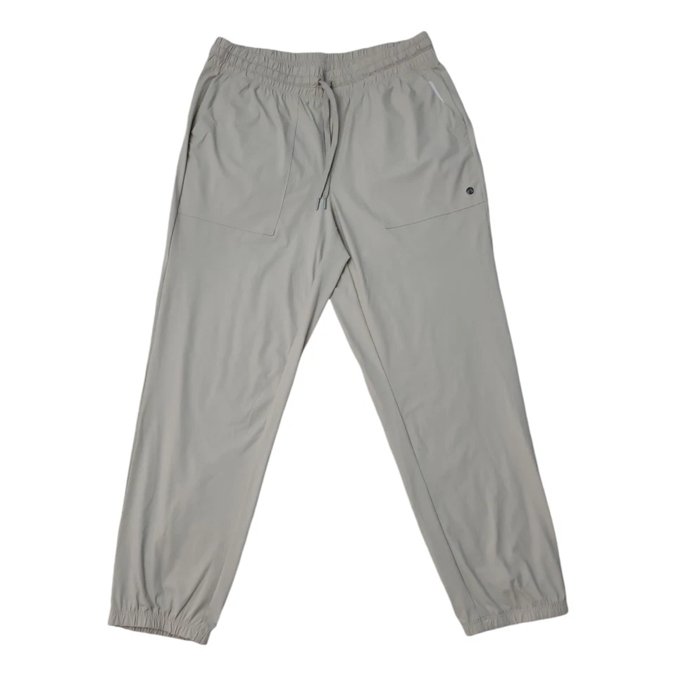 Pantalones de chándal de carga para mujer Apana con cordón de yoga y bolsillos (forro plateado, Foto 1 de 1