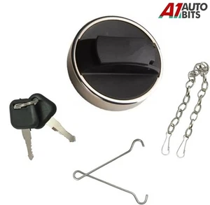 60mm Fuel Tank Cap For SCANIA 4 R P T G Trucks + 2 Lock Keys & Chain OEM 1402004 - Picture 1 of 5