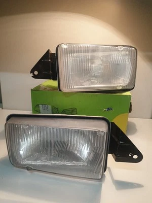 Coppia Faro Proiettore Dx+Sx Elma Valeo Anteriore Alfa Romeo Alfetta/82 Nuovi!!! - Imagen 1 de 4