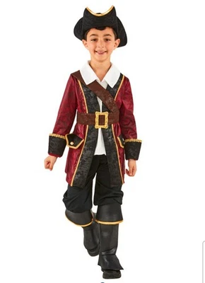 Disfraz de Pirata Manera de Celebrar Niños Talla M(8) Halloween Vestir Traje de Pirata Foto 1 de 3