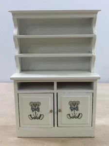 Miniature Wood Children's Bedroom Hutch - White - Picture 1 of 3