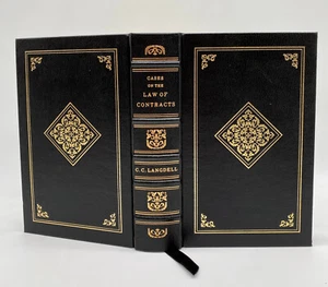 Cases on the Law of Contracts by Langdell Legal Full Leather Binding with Gilt - Imagen 1 de 14