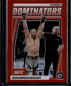 2023 Donruss Optic UFC MUHAMMAD MOKAEV Dominators Red /99 RC #13 - Picture 1 of 2